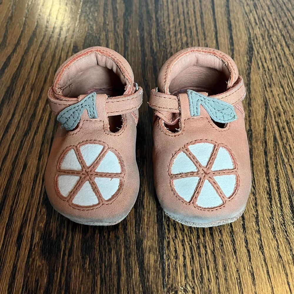 Donsje Nanoe Grapefruit Shoes (6-12M)